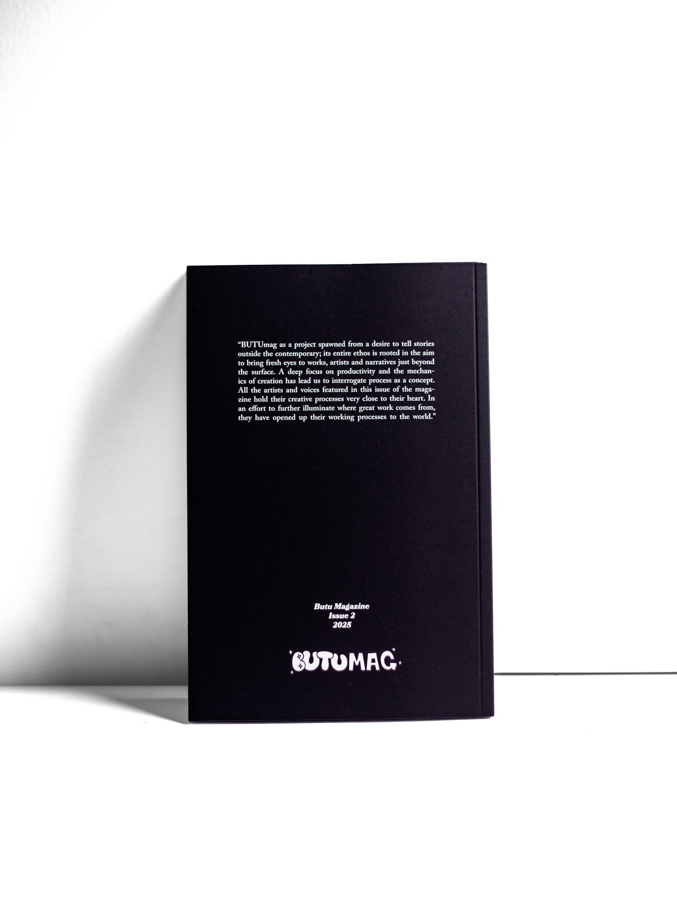 BUTU Magazine Issue 2 product photography
