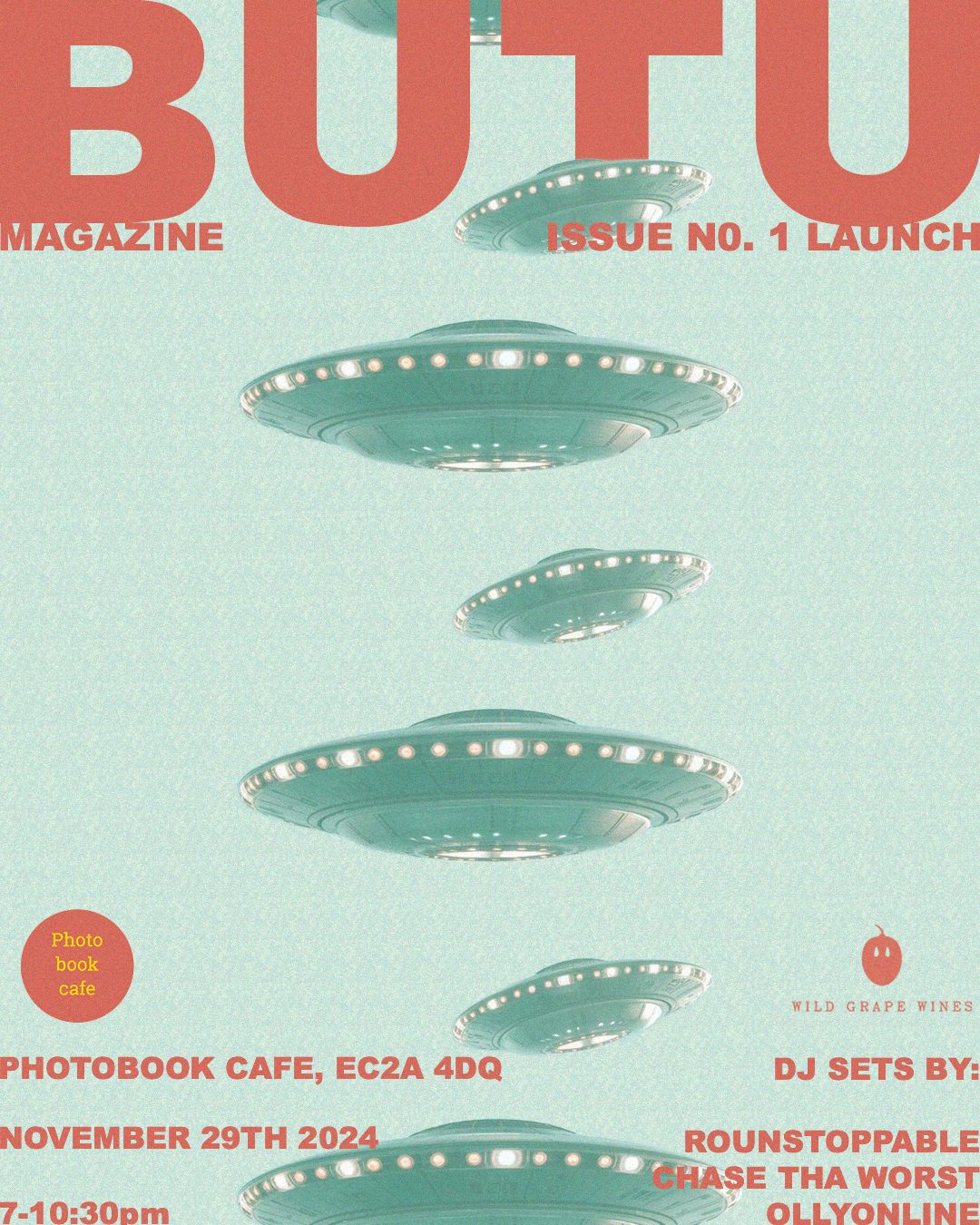 BUTU launch poster variant